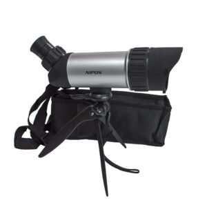 NIPON 10x50WA Compact Wide Angle Spotting Scope. Extra Large Eyepiece, Wide 7-Degree Field of View, Sharp Image, Dual Focus