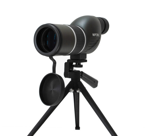 NIPON 12-36x50B Compact Spotting Scope. Straight Eyepiece with Twist-Up Eyecup. 12x to 36x Magnification, 50mm Objective Lens - Image 3