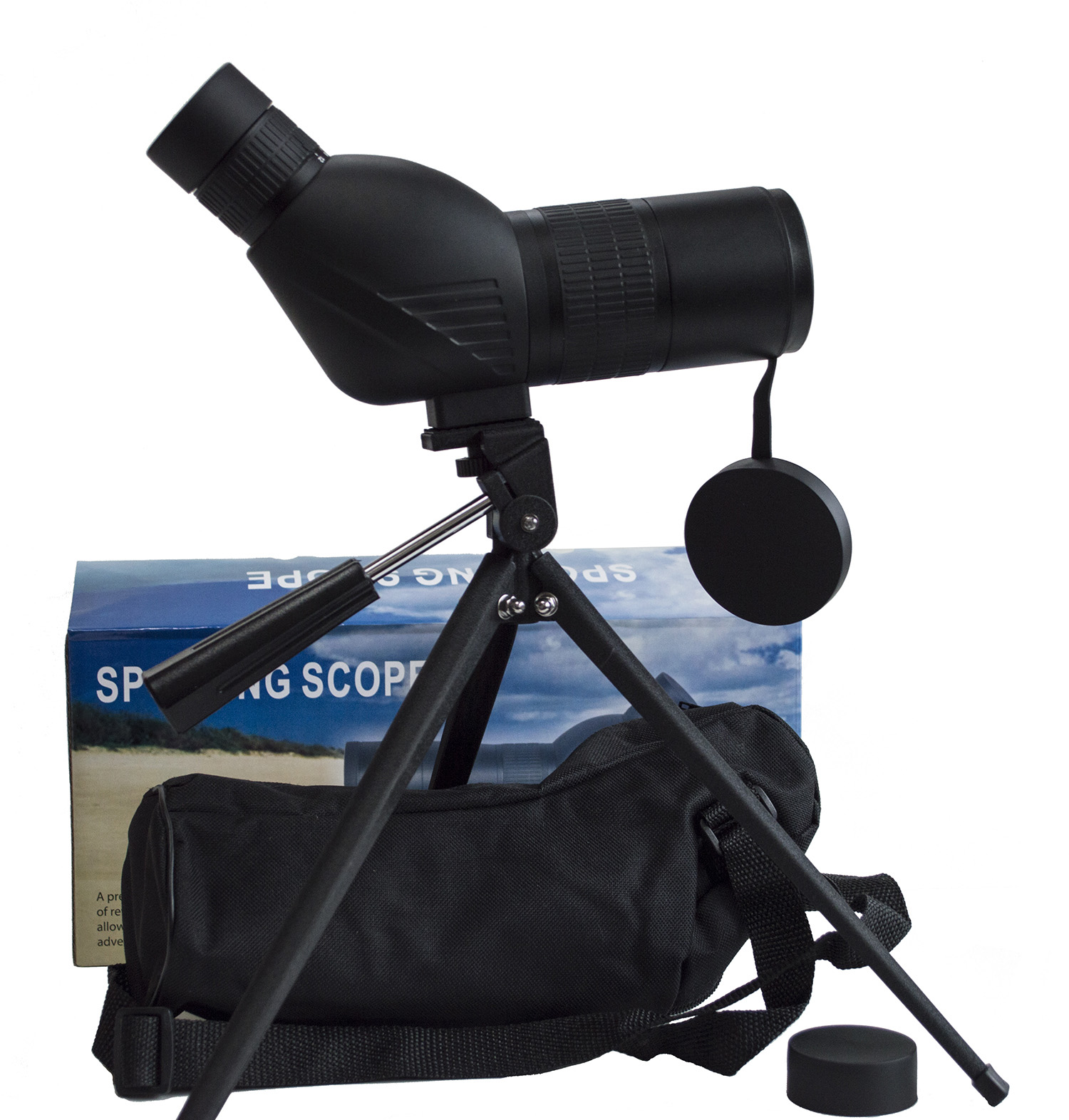 NIPON 12-36x50 Compact Spotting Scope. 45 Degree Eyepiece with Twist-Up Eyecup - Image 7