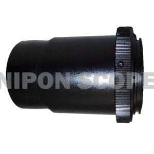 Large 2" T-adapter (T2 extension tube) and T-ring (T2 mount) set to connect DSLR cameras to spotting scopes. M48x0.75mm thread