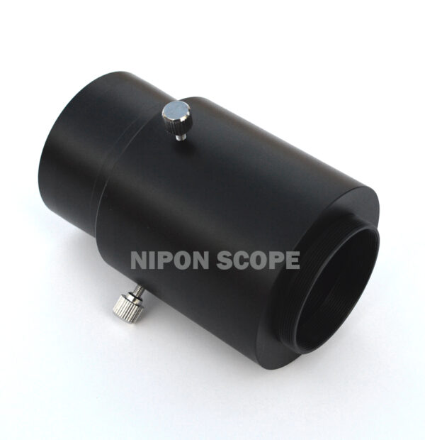 2" length adjustable T-adapter (T2 extension tube) for connecting DSLR cameras to telescopes and spotting scopes - Image 4