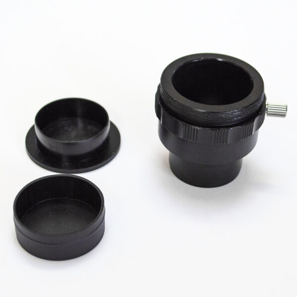 1.25" T-adapter combined with compact 2x Barlow lens. Connect eyepieces and DSLR cameras to telescopes with 1.25" focuser - Image 3