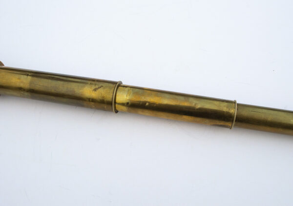 Victorian 3-draw brass and wooden telescope by Field & Son, Birmingham - Image 5