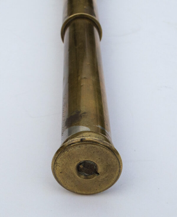 Victorian 3-draw brass and wooden telescope by Field & Son, Birmingham - Image 8
