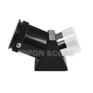 45 degree diagonal lens for 1.25" eyepieces. Turn upside-down image to right-side up & the correct way round.