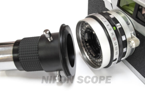 55mm universal camera adapter rings for 1.25" telescope eyepieces. Fit 55mm camera lens filter threads - Image 4