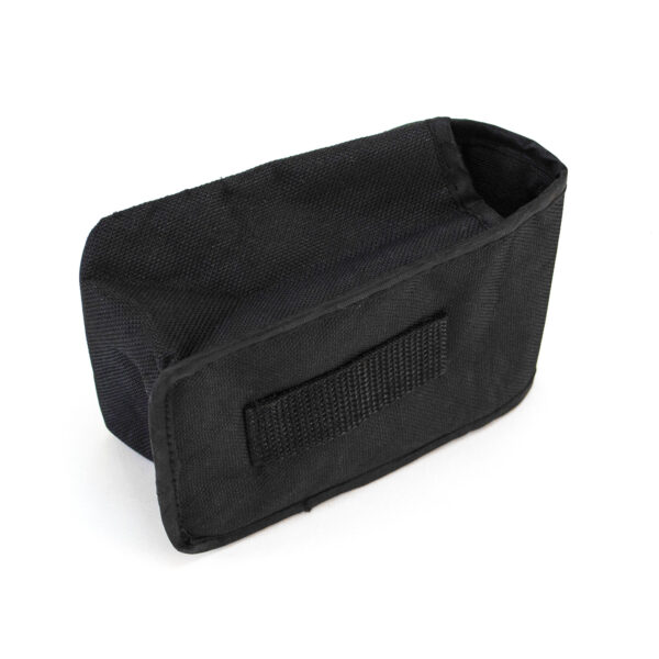 Small soft carry bag / carry case for compact binoculars. 80mm(W)x100mm(H)x55mm(D) - Image 3
