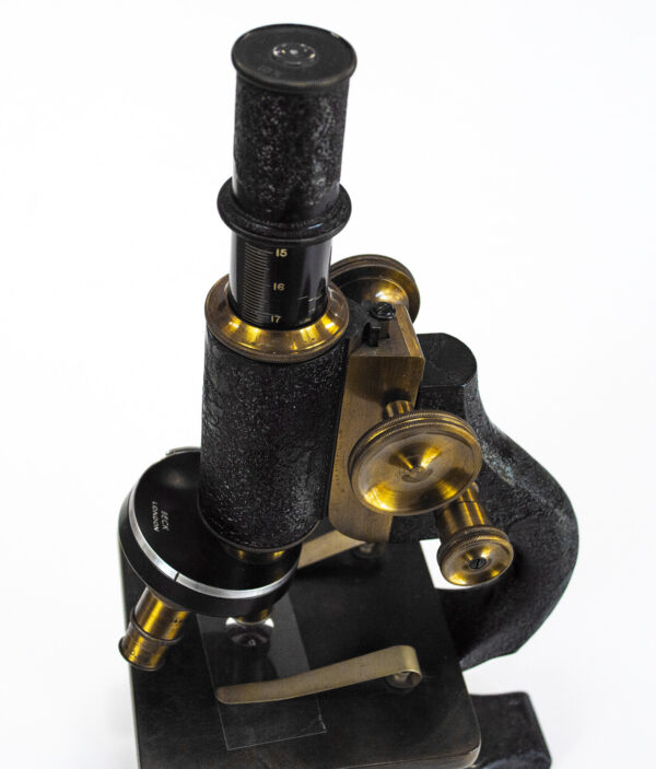 Antique Beck London microscope in wooden case - Image 4