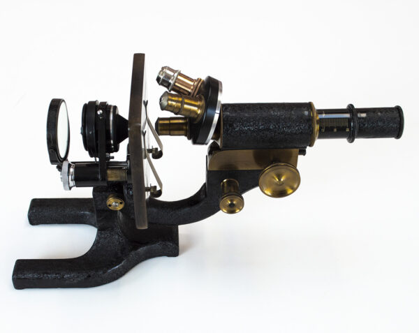 Antique Beck London microscope in wooden case - Image 6