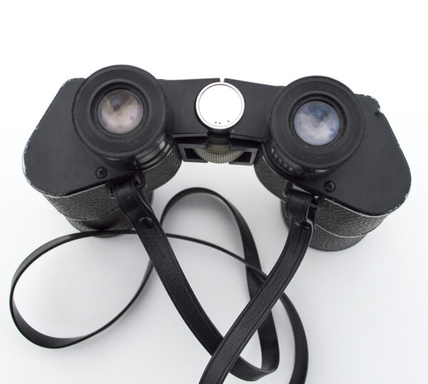 Japanese Mirador 10x40 Vintage Wide Field Binoculars with Leather Carry Case - Image 3