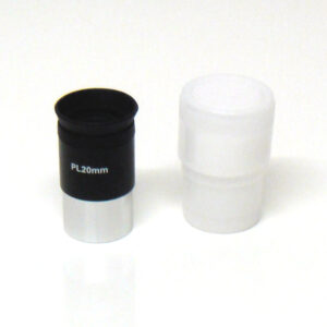 20mm PLOSSL 1.25" telescope eyepiece. 20mm focal length, 1.25" fitting diameter