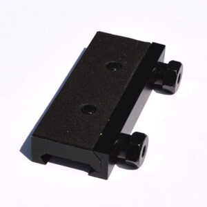 Dovetail plate for mounting night-vision scopes to rifles