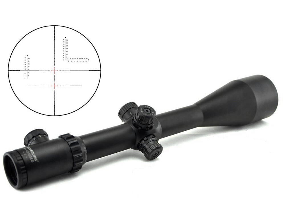 Visionking 4-48x65 rifle scope with large 65mm objective lens and 35mm tube diameter. Clearance sale