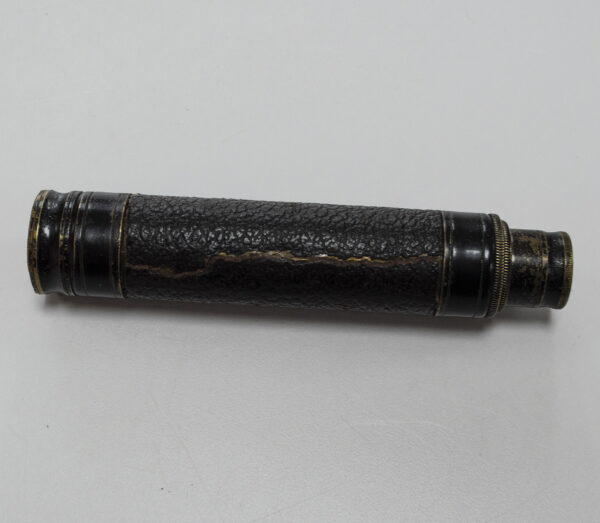 Super compact 2-draw Dollond London brass palm size pocket telescope. Serial No. 9247 - Image 6