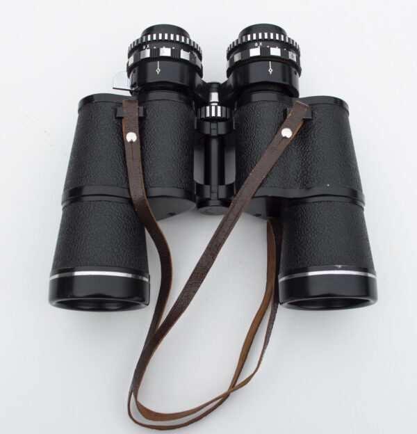 Japan 8x -14 x 50 Zoom Binoculars. 8-14 zoom magnification, 50mm lens. Serial number 41-3889 - Image 2