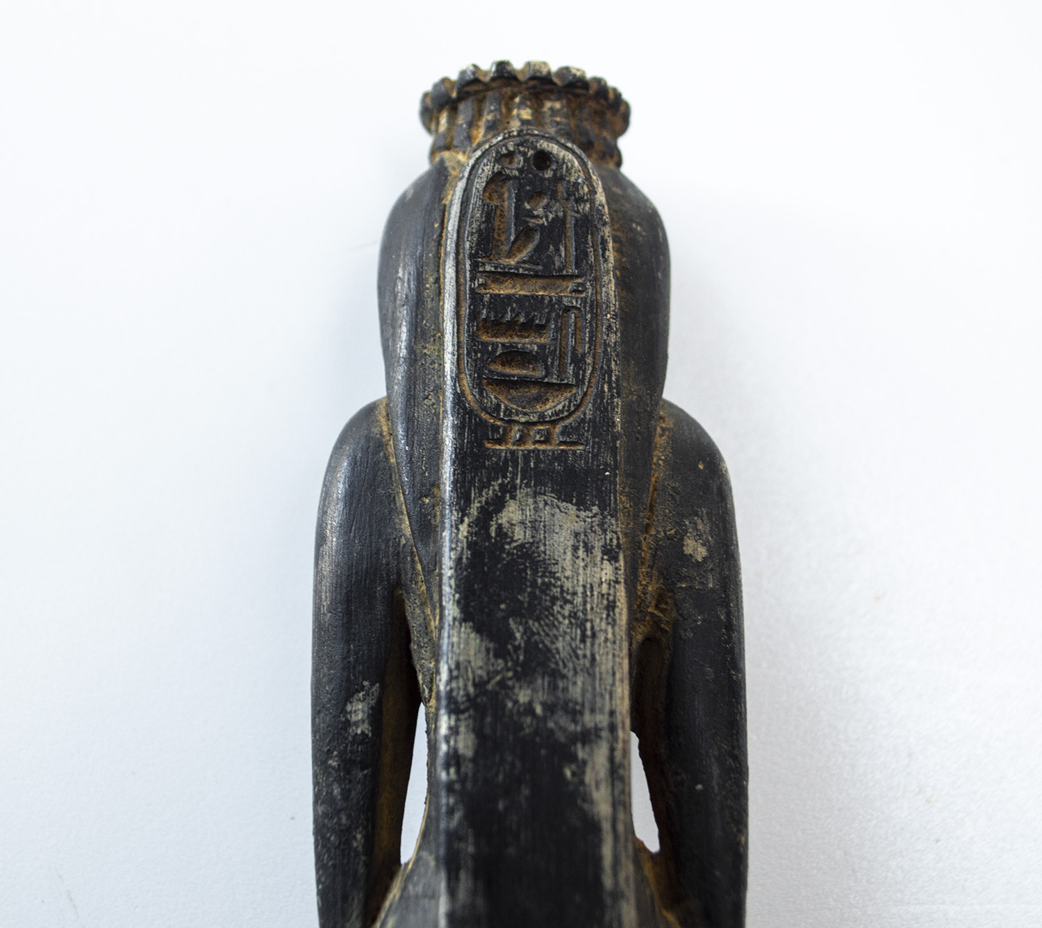 Rare antique ancient Egyptian Goddess Sculpture. 21cm / 8.2" tall - Image 5