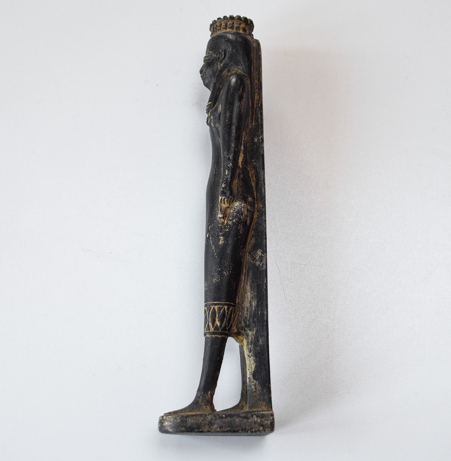 Rare antique ancient Egyptian Goddess Sculpture. 21cm / 8.2" tall - Image 6