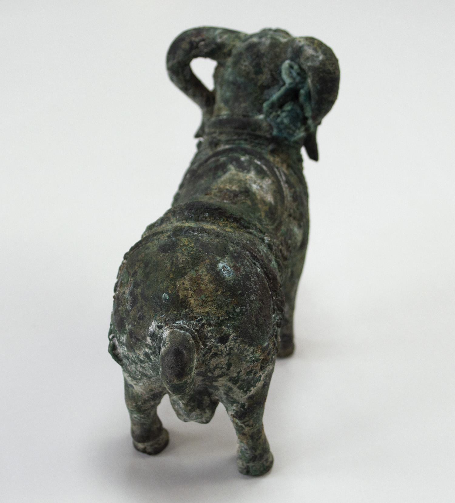 Ancient Bronze Ram Sheep Sculpture. 114mm / 4.5" tall - Image 4