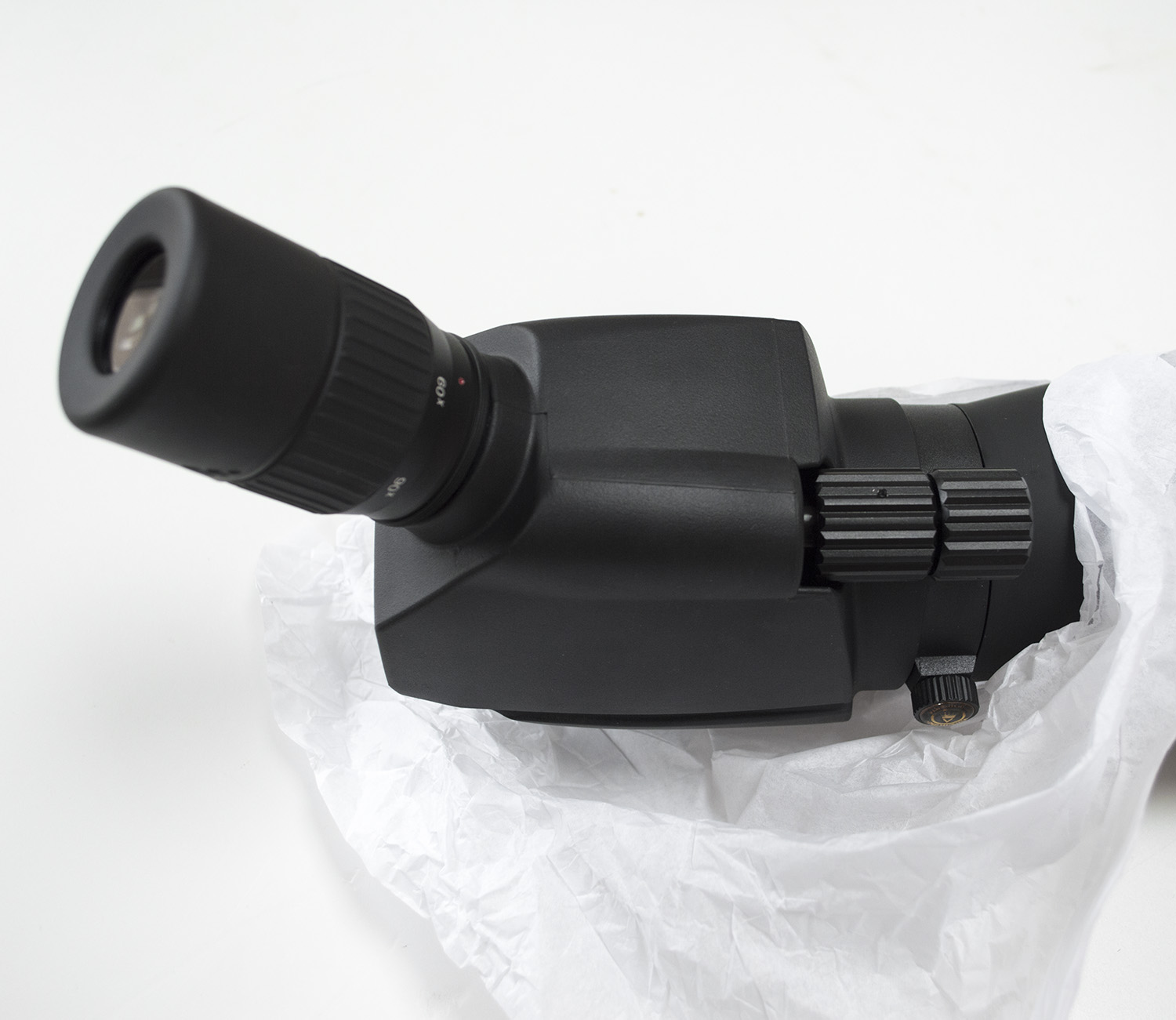 VISIONKING 30-90x100 spotting scope with large eyepiece and dual focusing. 30x to 90x magnification, 100mm objective lens. Wildlife/nature observation & stargazing - Image 5