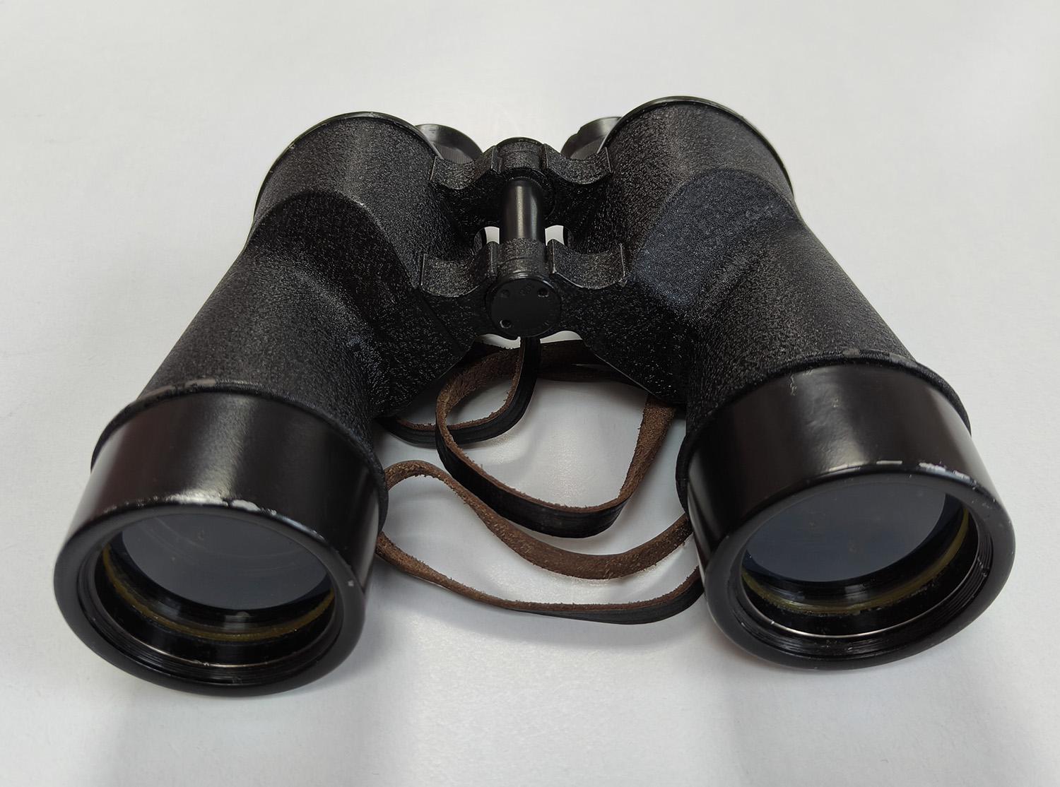 USA Optical & Film Supply Co. 7x50 Binoculars with Individual Eyepiece Focusing and Hard Leather Case - Image 4