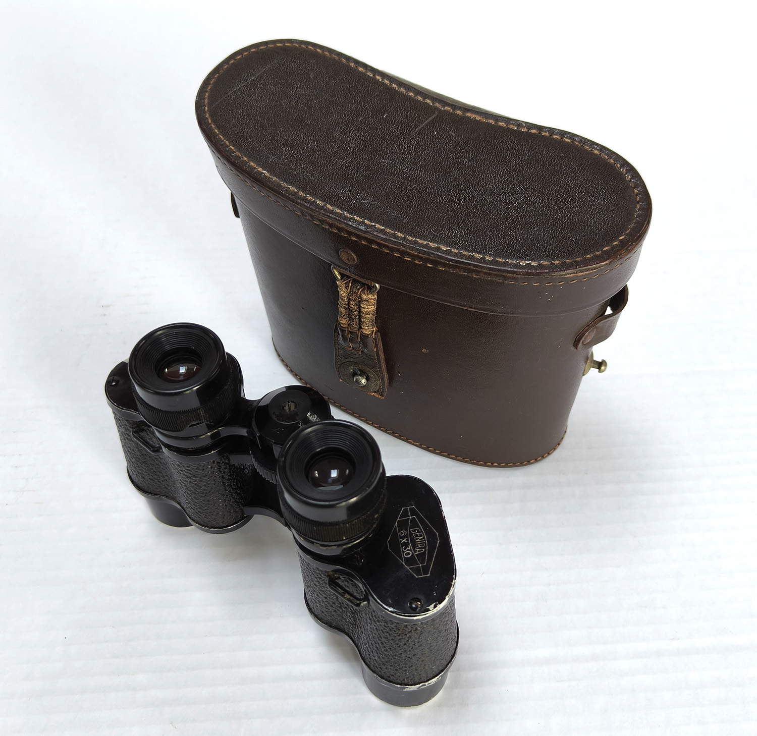 German Nitschke Rathenow Genira 6x30 Binoculars