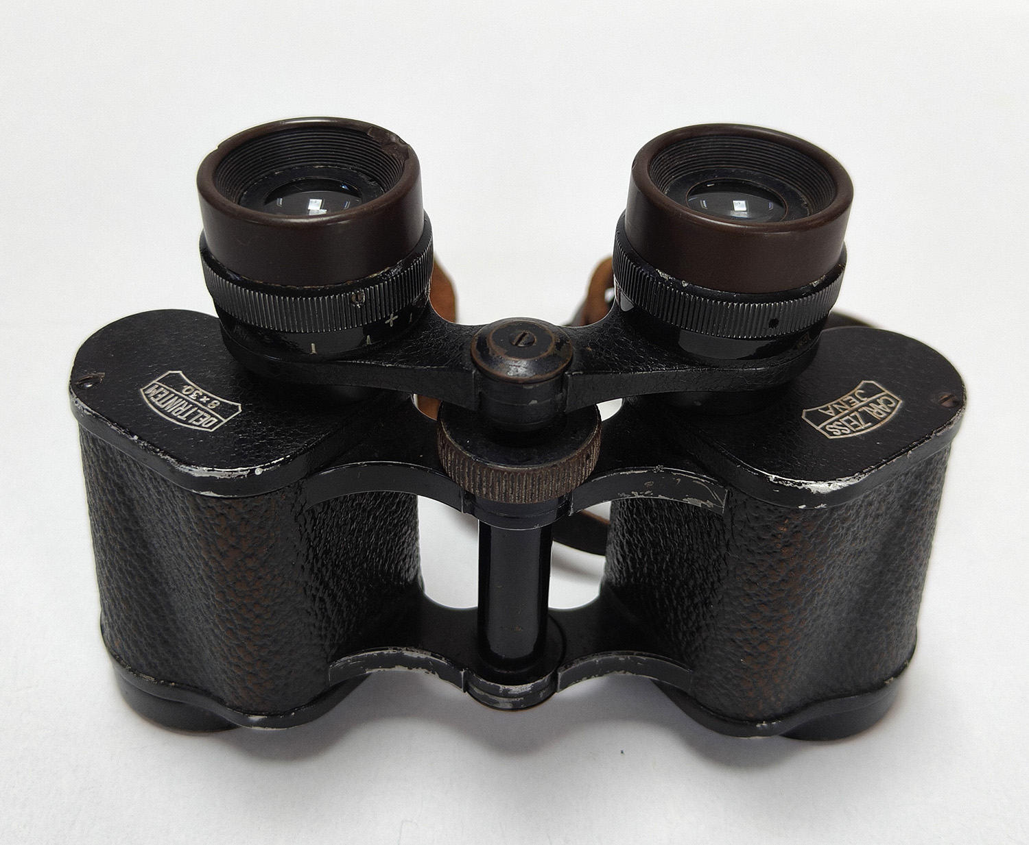Carl Zeiss Jena Deltrintem 8x30 Binoculars. 1930-1931 - Image 2
