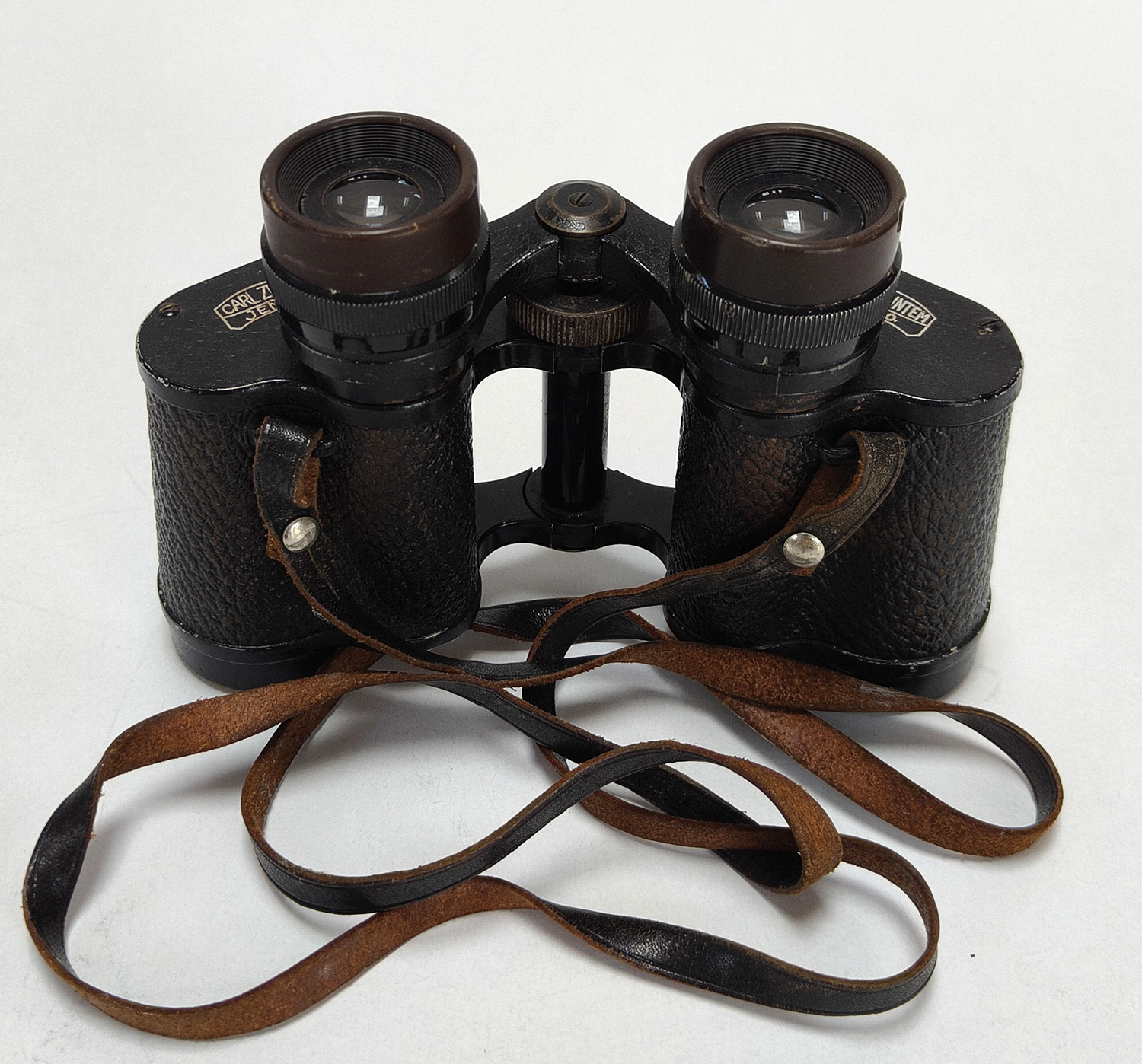 Carl Zeiss Jena Deltrintem 8x30 Binoculars. 1930-1931 - Image 3