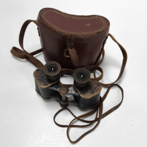 German C.P. Goerz Berlin 6x Helinox WWI Military Binoculars