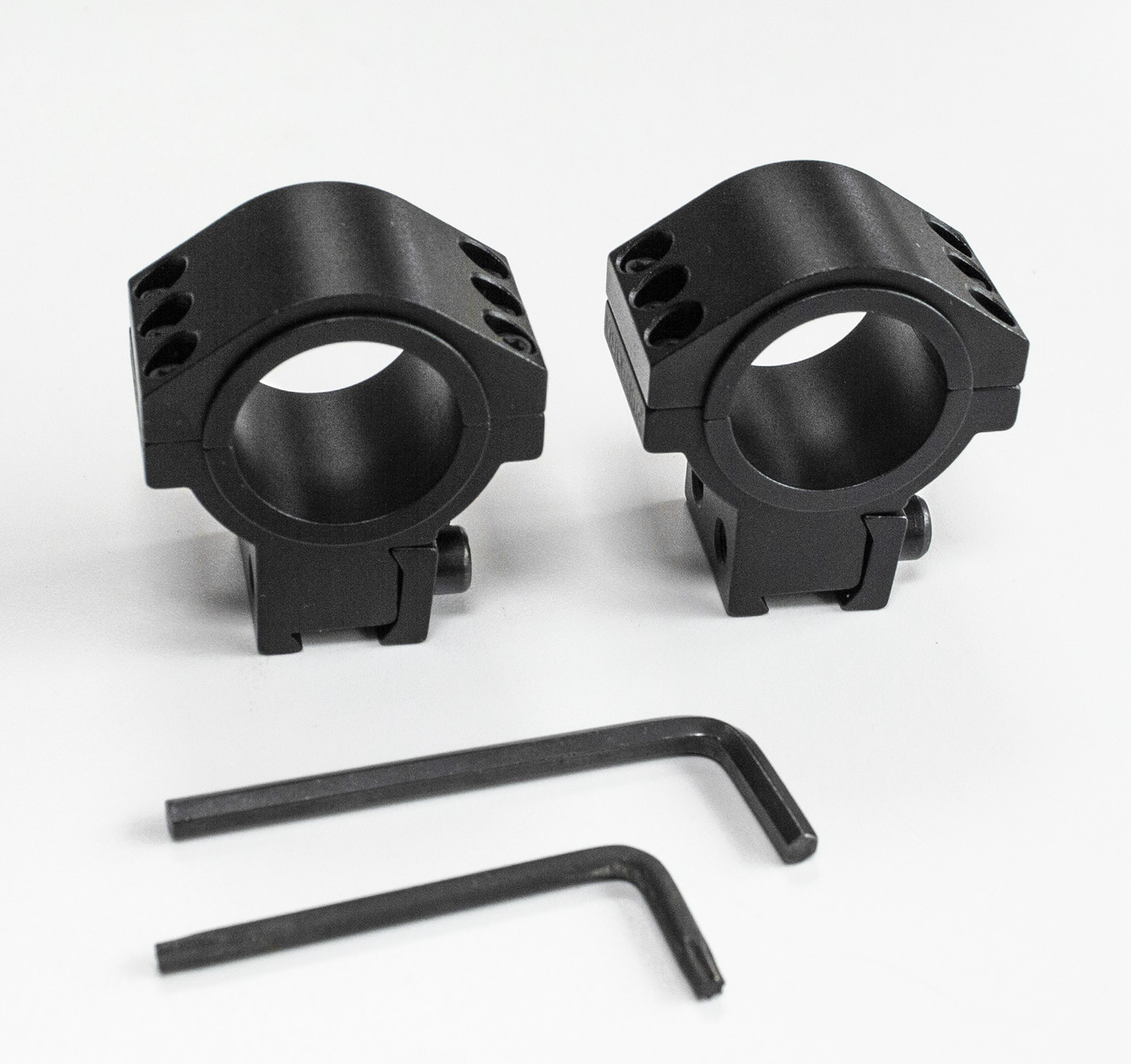 Pair of Riflescope Mounts to Mount 25mm or 30mm Rifle Scopes on 9-11mm Dovetail Rail