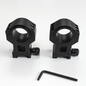 Pair of Riflescope Mounts to Mount 25mm or 30mm Rifle Scopes on 20-21mm Dovetail Rail
