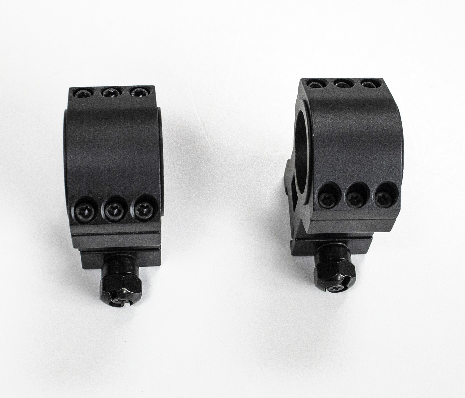 Pair of Riflescope Mounts to Mount 25mm or 30mm Rifle Scopes on 20-21mm Dovetail Rail - Image 2