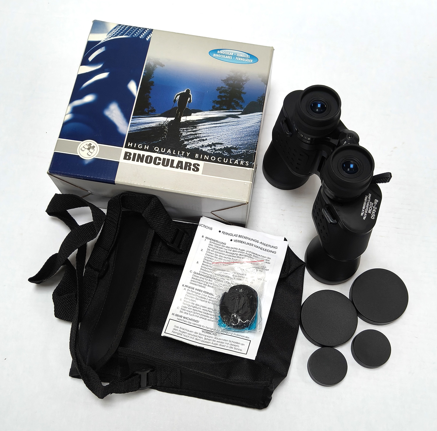 NIPON 8-24x50 Powerful Zoom Birdwatching Binoculars. 8x to 24x Adjustable Magnification, 50mm Objective Lens. Brand New - Image 5