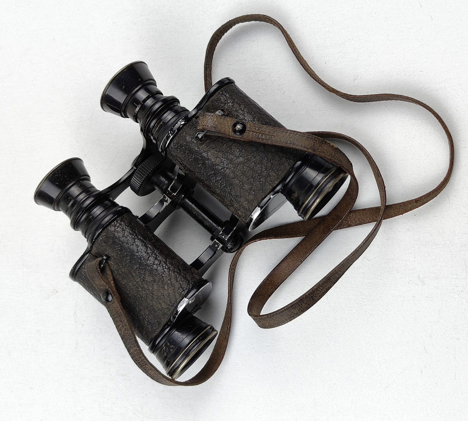 French Lemaire Paris 10x Reliance III WWI Prism Binoculars