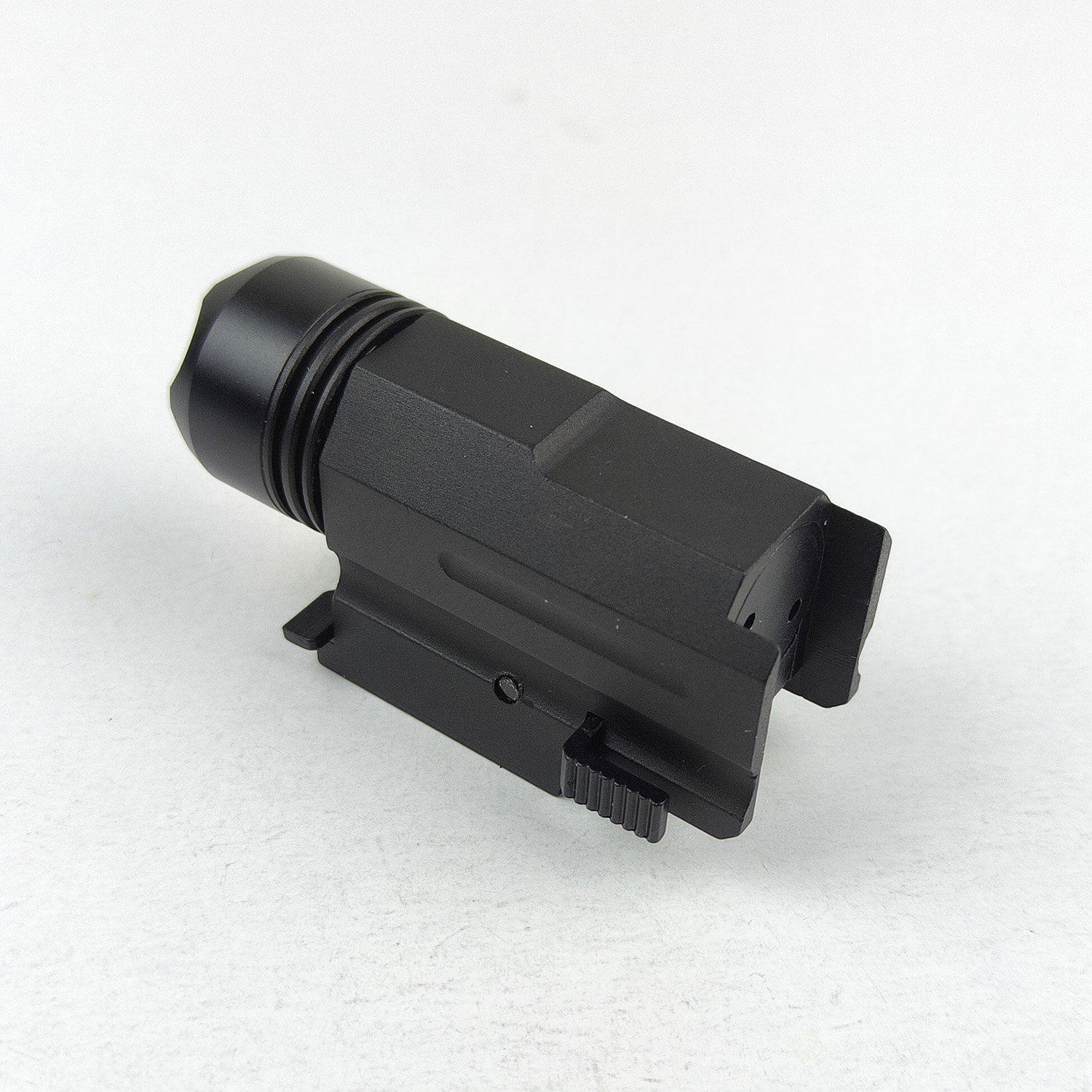 Tactical Flashlight with 20mm Dovetail Rail Mount - Compact LED Weapon Light - Image 2