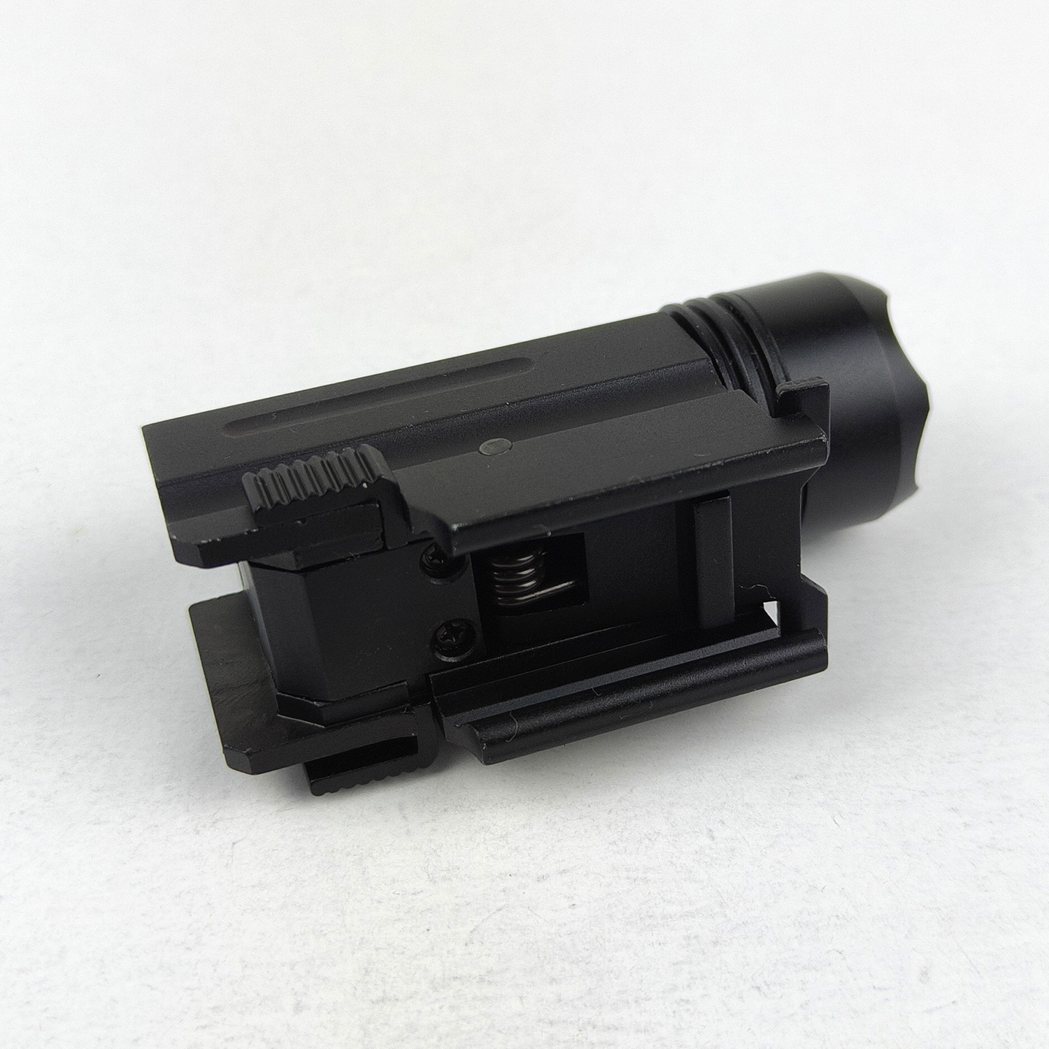 Tactical Flashlight with 20mm Dovetail Rail Mount - Compact LED Weapon Light - Image 5