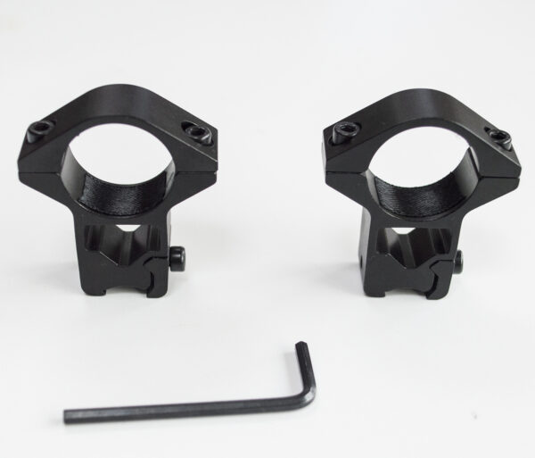 25mm (1") Riflescope Mounts for 11mm (3/8") Dovetail Rail