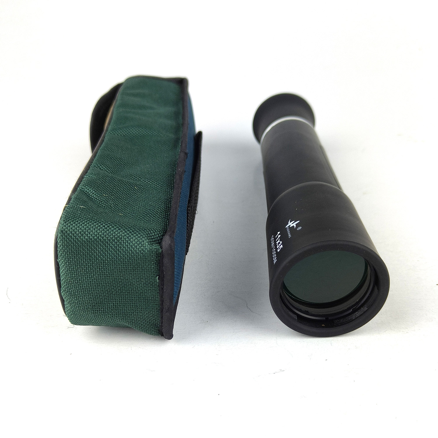 11x35 Monocular / Pocket Telescope with Belt Loop Pouch