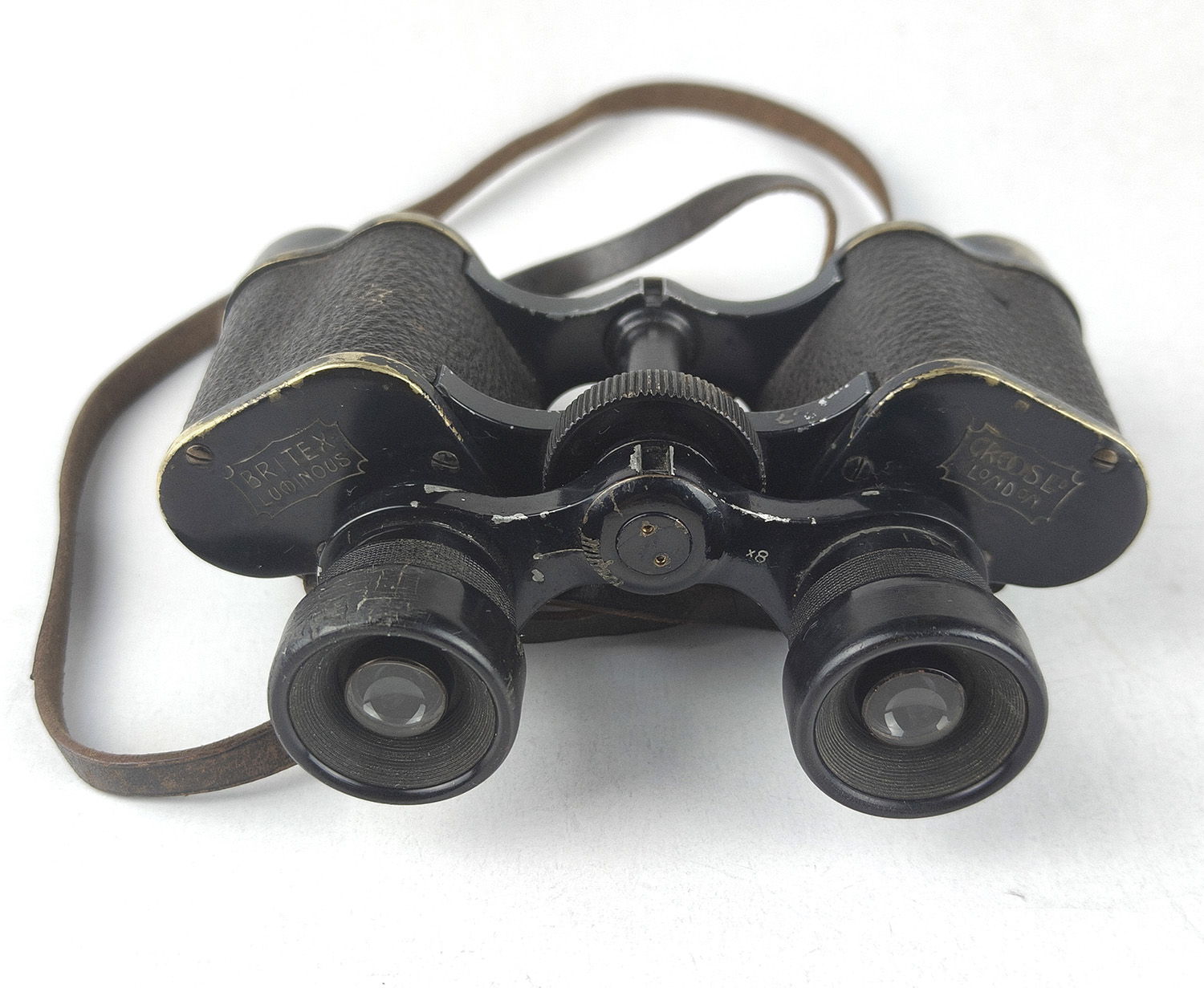 Britex Luminous 8x Binoculars by Groos Ltd. London