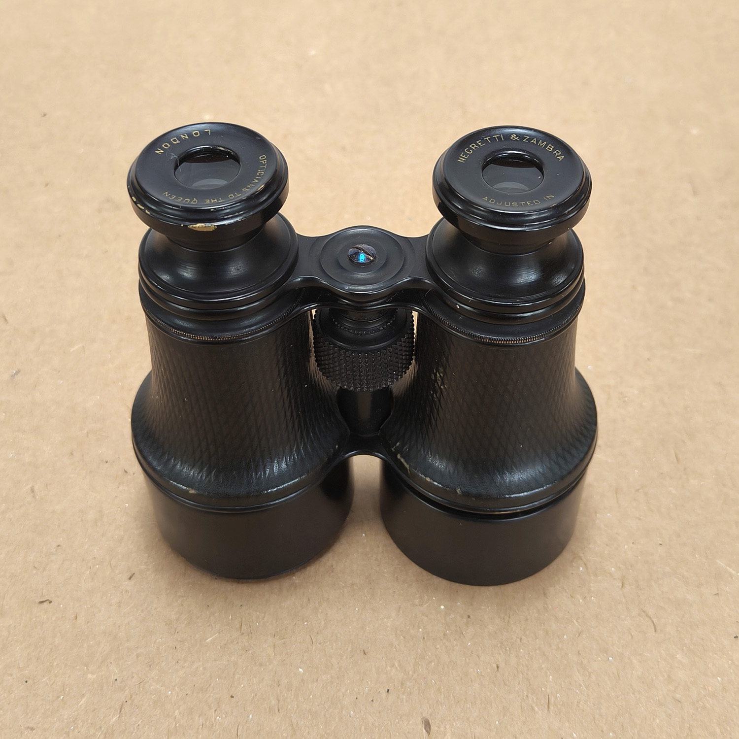 Victorian Negretti & Zambra London Binoculars Opticians to the Queen