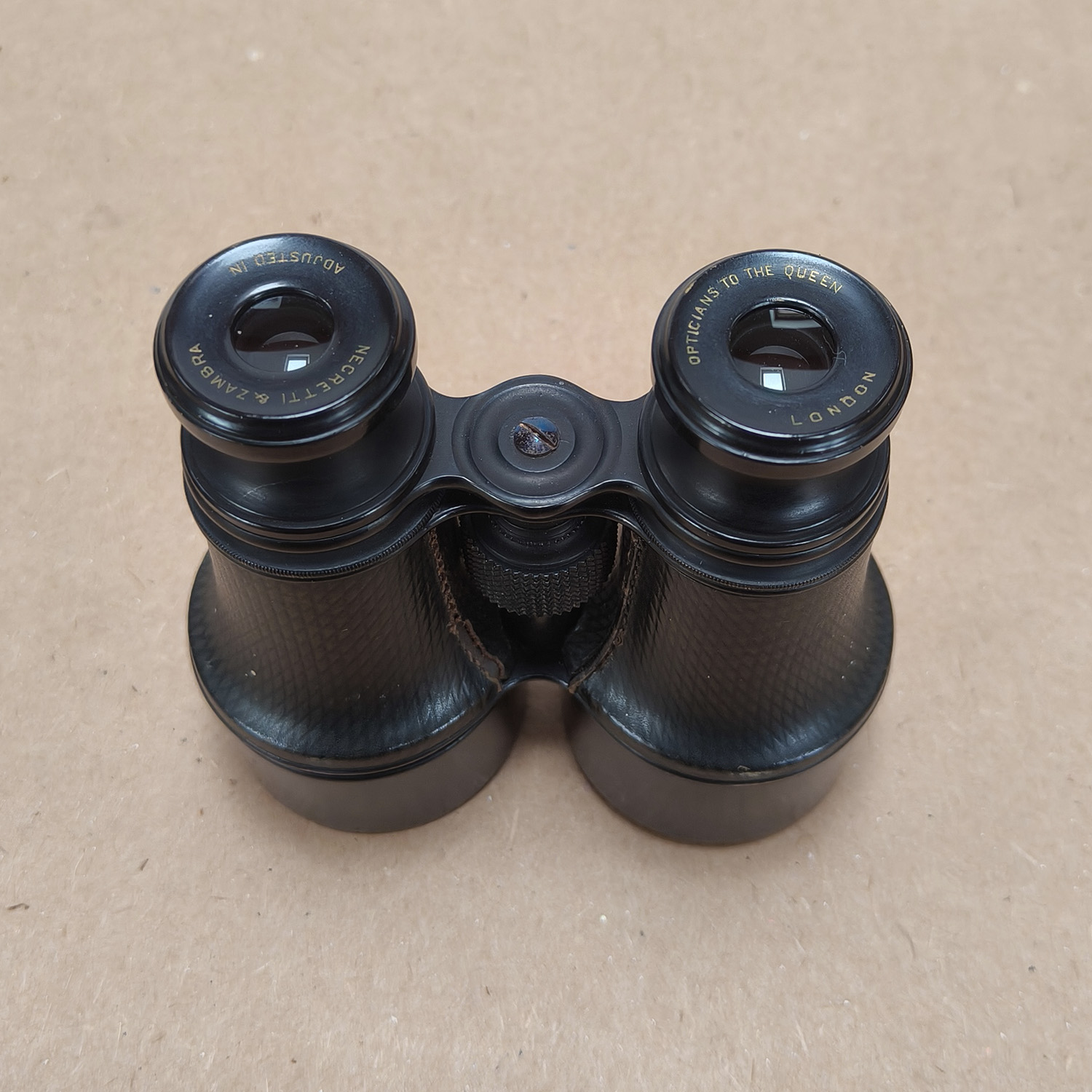 Victorian Negretti & Zambra London Binoculars Opticians to the Queen
