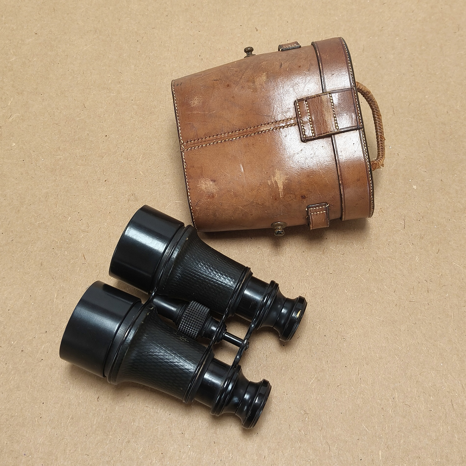 Victorian Negretti & Zambra London Binoculars Opticians to the Queen