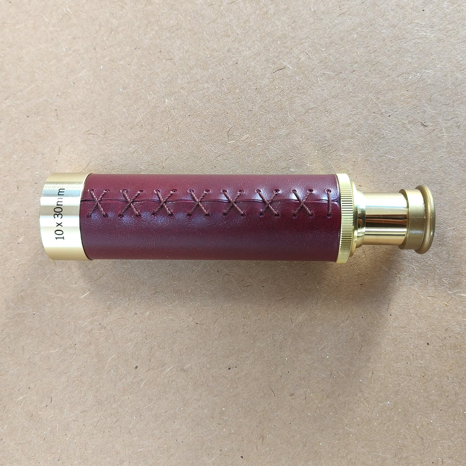 Brass Spyglass Telescope 10x30mm