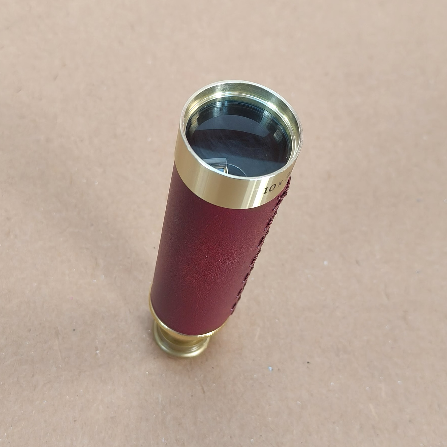 Brass Spyglass Telescope 10x30mm