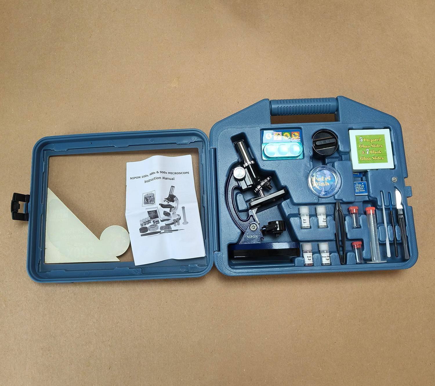 28-Piece Children’s Microscope Set.