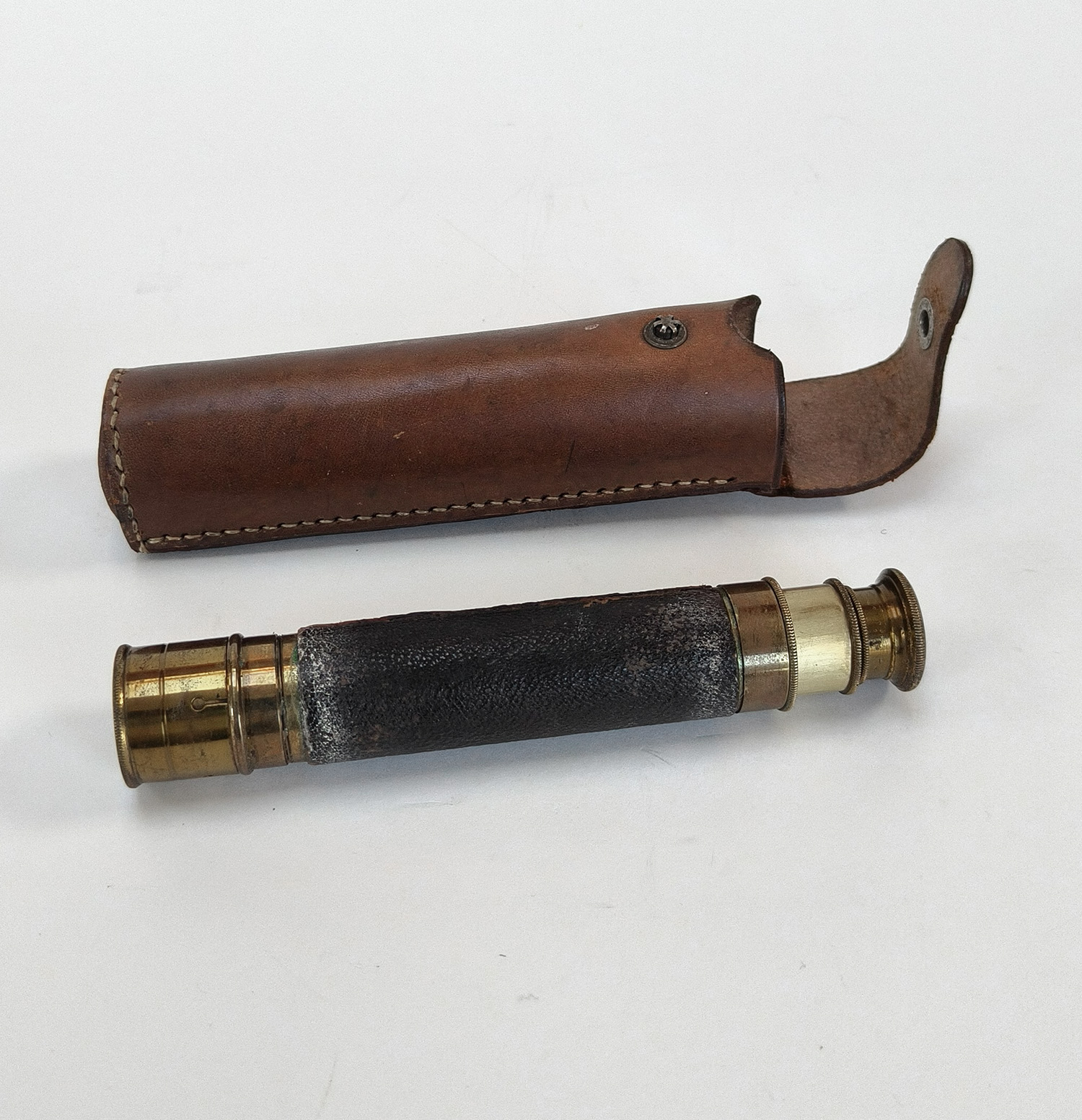 3-Draw Brass Pocket Telescope Spyglass_