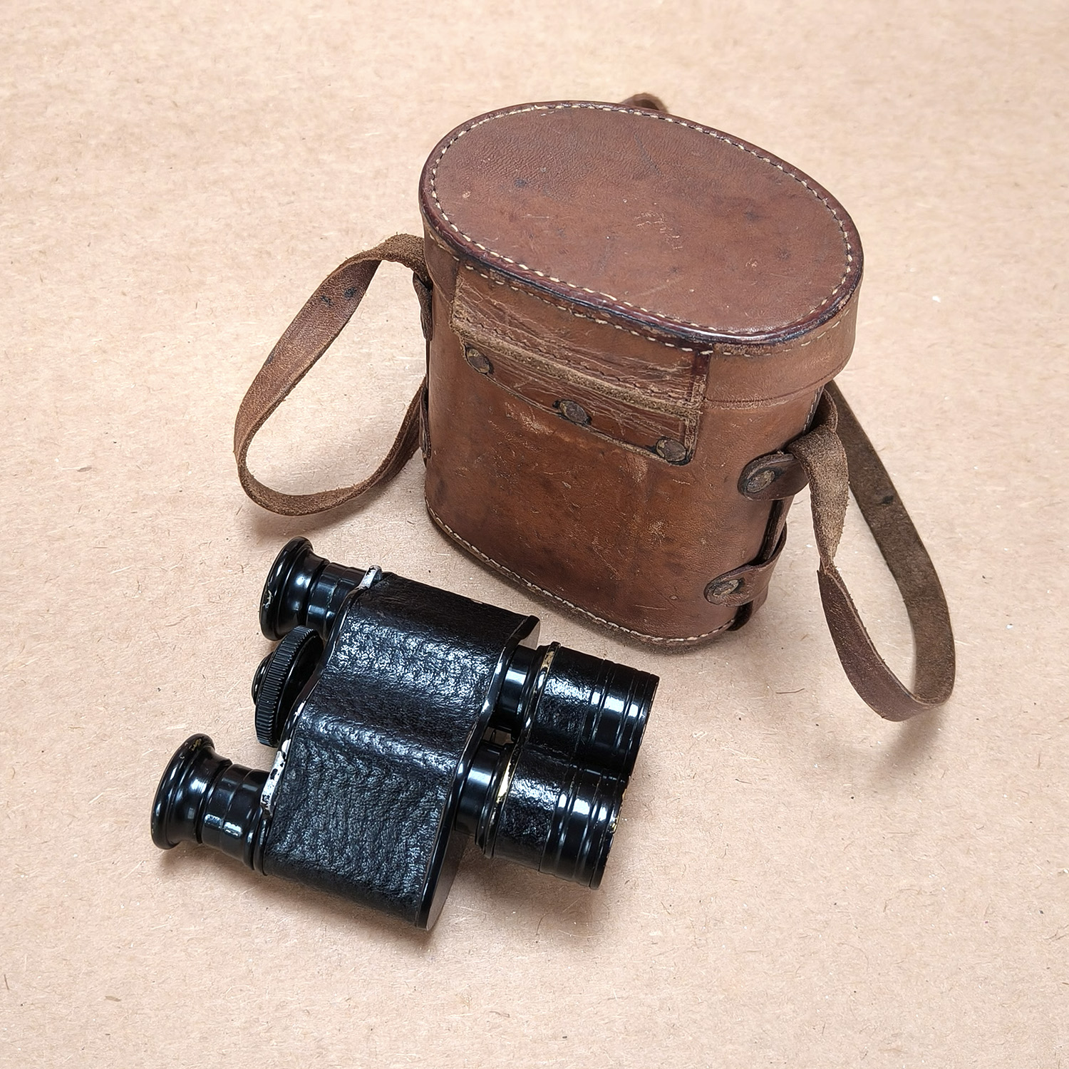 WW1 Aitchison London 8x Binoculars