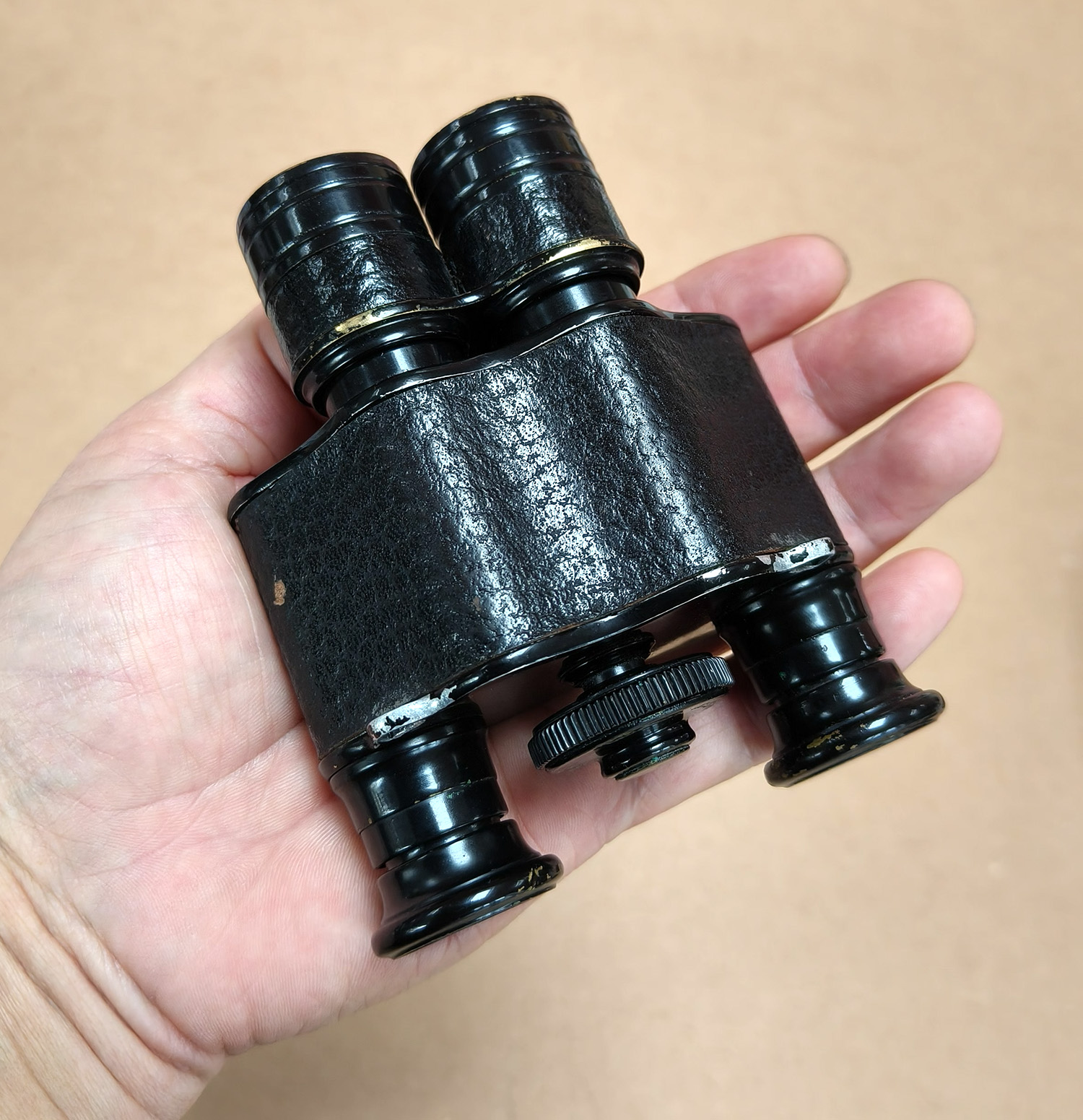 WW1 Aitchison London 8x Binoculars