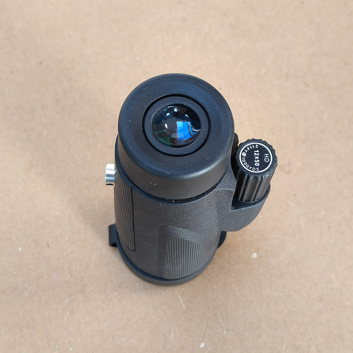 HD 12x50 Monocular Telescope with Mini Tripod & Mobile Phone Adapter