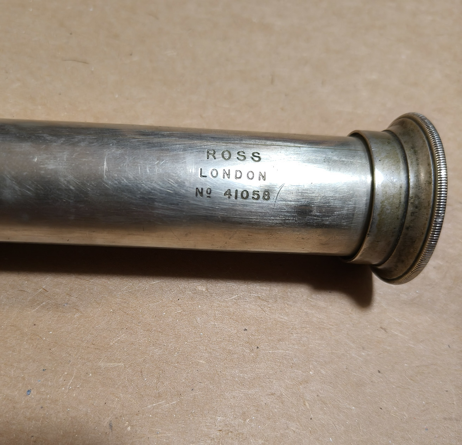 Ross London single-draw telescope