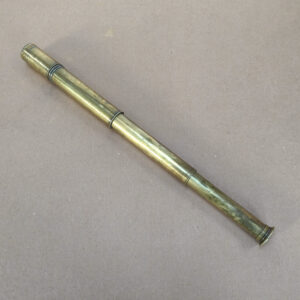 Antique Ross London Brass 2-Draw Telescope